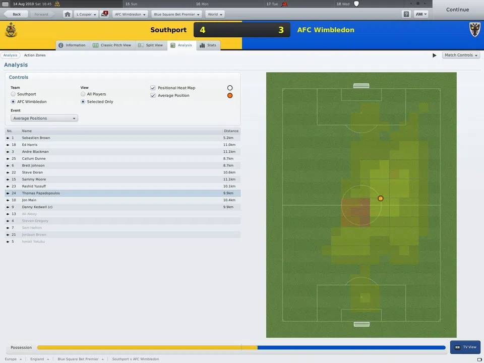 Football Manager 2011 Screenshot 15