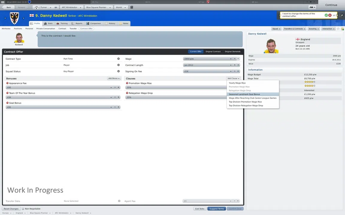 Football Manager 2011 Screenshot 8