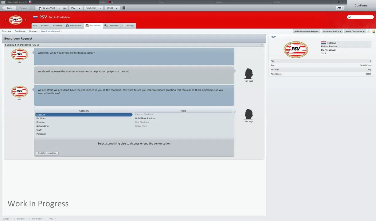 Football Manager 2011 Screenshot 4