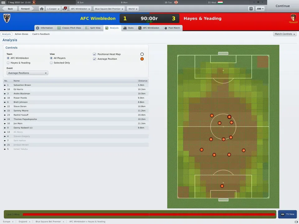 Football Manager 2011 Screenshot 13