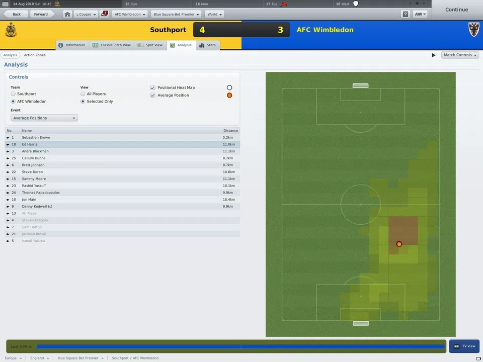 Football Manager 2011 Screenshot 14