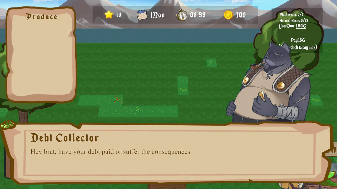 Bean & Debt Screenshot 2