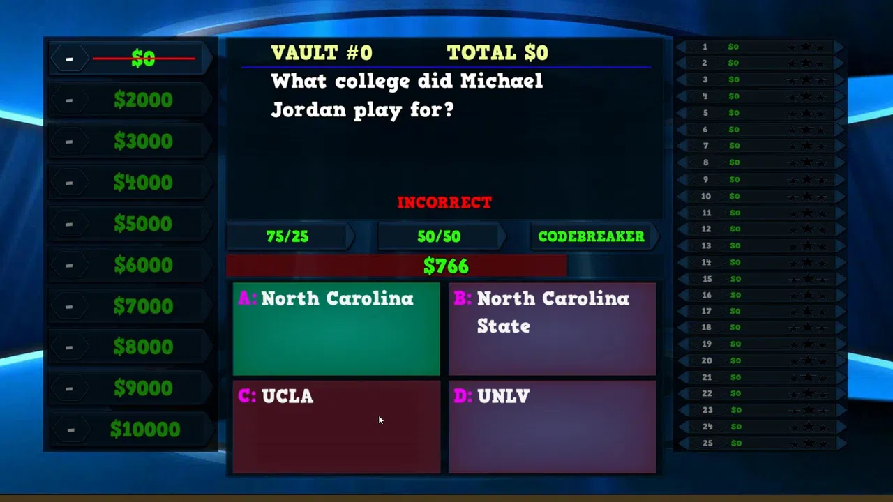 Trivia Vault Basketball Trivia Screenshot 1