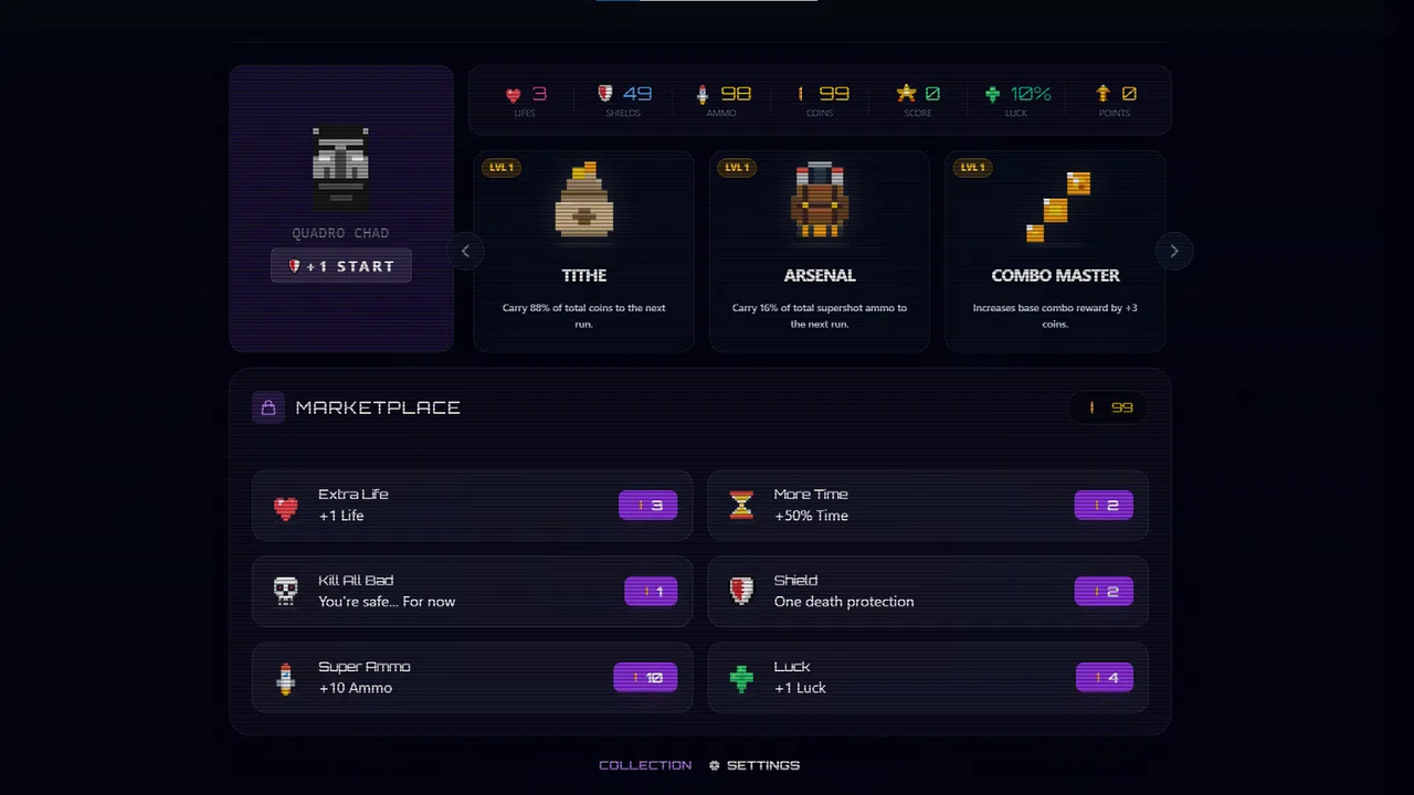 ARCADE LOOP: ROGUELIKE Screenshot 5