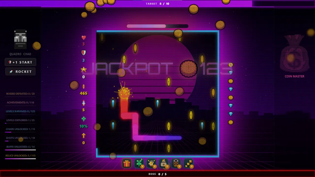 ARCADE LOOP: ROGUELIKE Screenshot 1