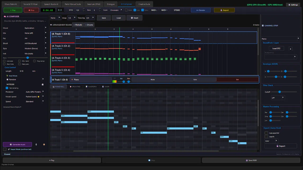 NeuralBeat Studio Screenshot 0
