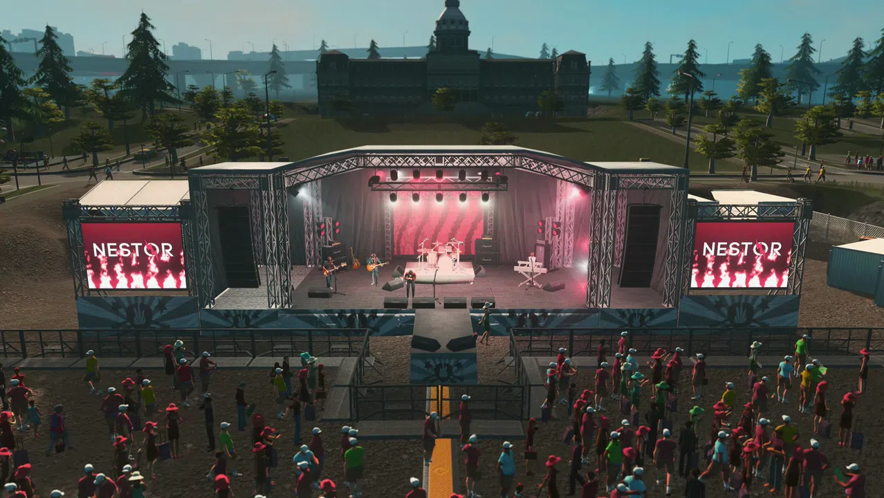 Cities: Skylines - Concerts Screenshot 2