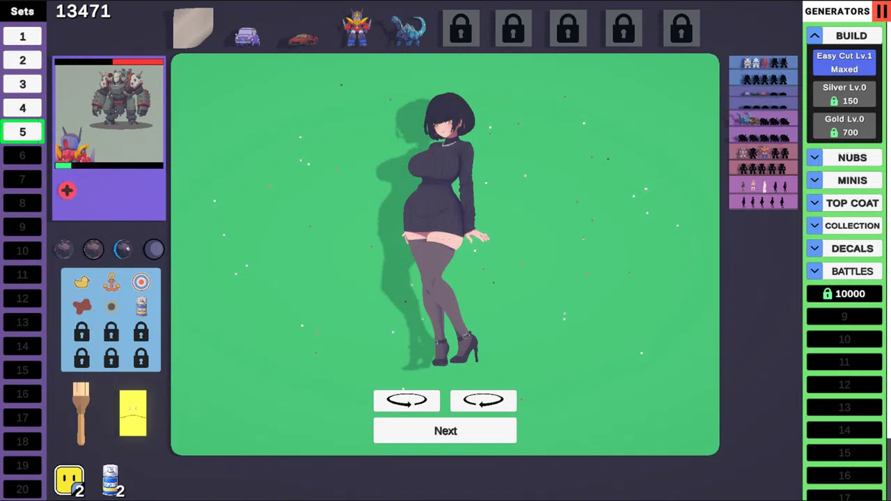 Click Build Repeat Screenshot 2