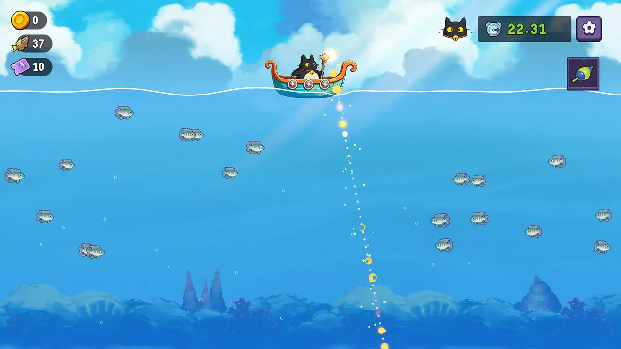 Fish to Cats: Catch & Feed Screenshot 1