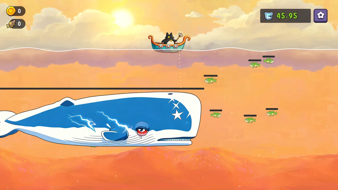 Fish to Cats: Catch & Feed Screenshot 2