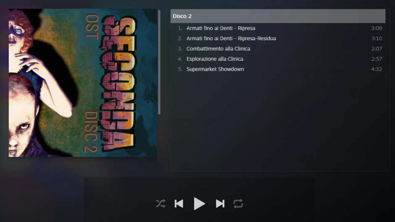 Seconda: Original Soundtrack Disc 2 Screenshot 1