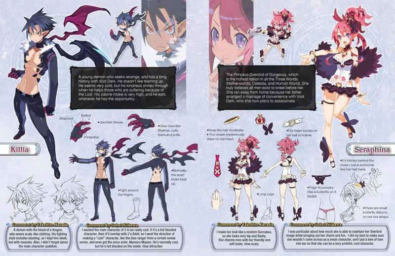 Disgaea 5 Complete - Digital Art Book Screenshot 2