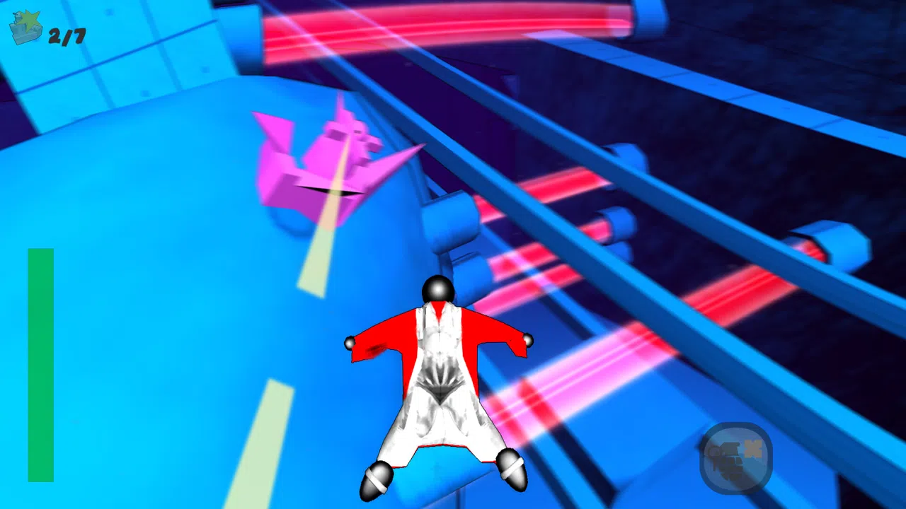 Stickman 3D Wingsuit DELUXE Screenshot 8