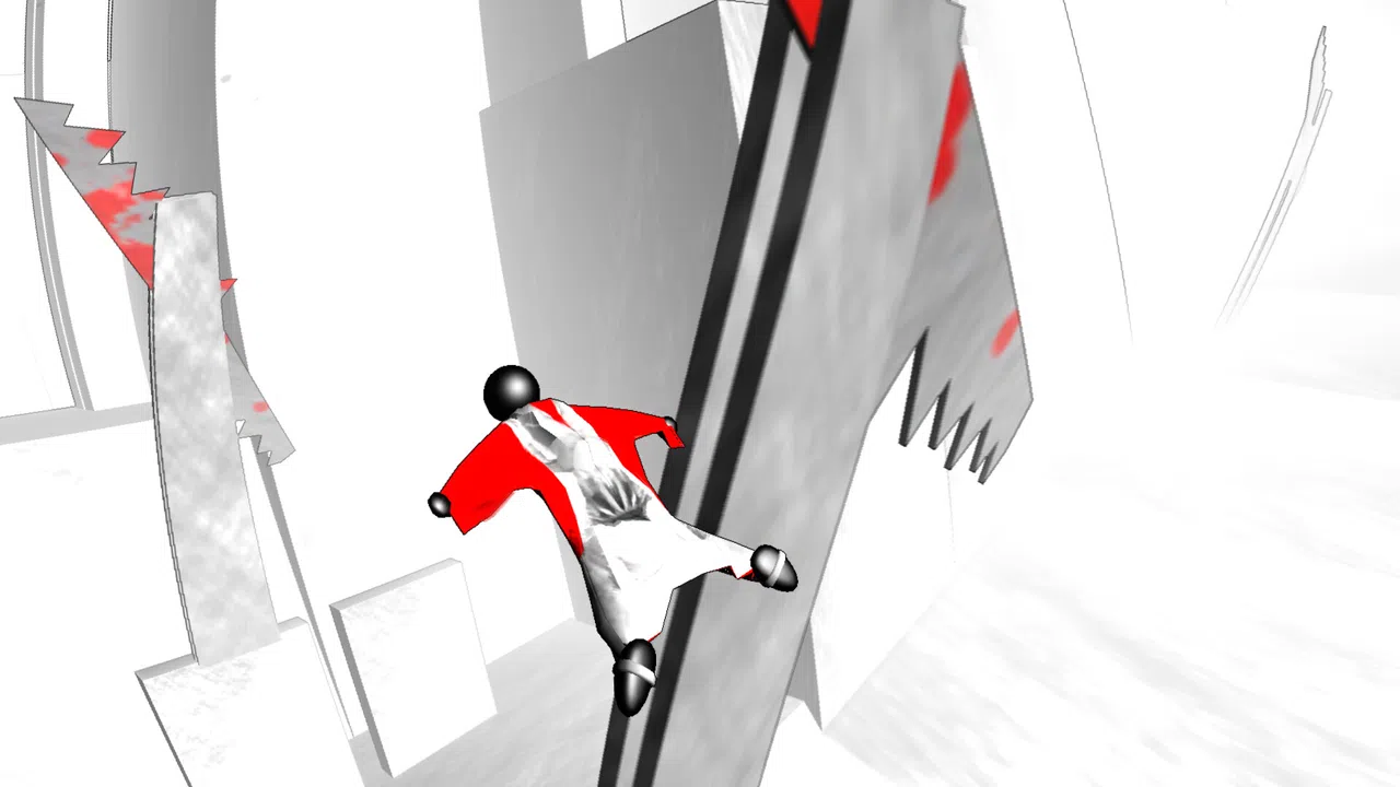 Stickman 3D Wingsuit DELUXE Screenshot 1