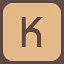 K icon