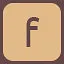 f icon