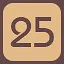 25 icon
