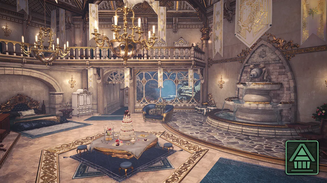 Monster Hunter World: Iceborne - MHW:I Room Decor: Splendid Decor Set Screenshot 0
