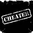 You're a cheater
