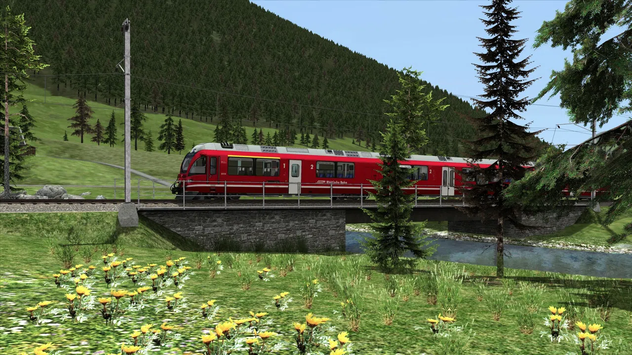 Train Simulator: Bernina Pass Scenario Pack 01 Screenshot 6