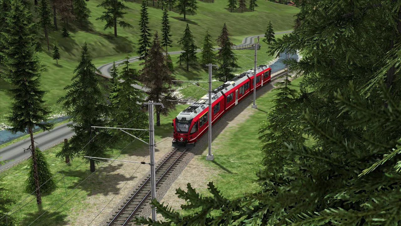 Train Simulator: Bernina Pass Scenario Pack 01 Screenshot 7