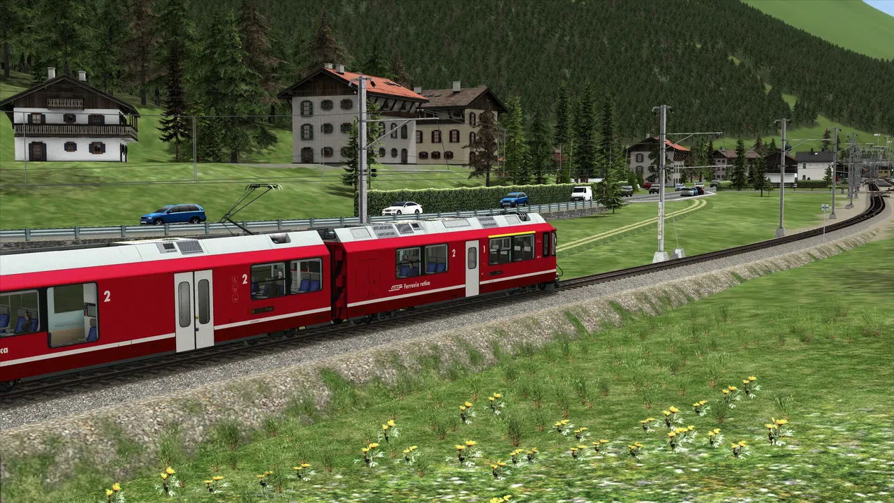 Train Simulator: Bernina Pass Scenario Pack 01 Screenshot 4