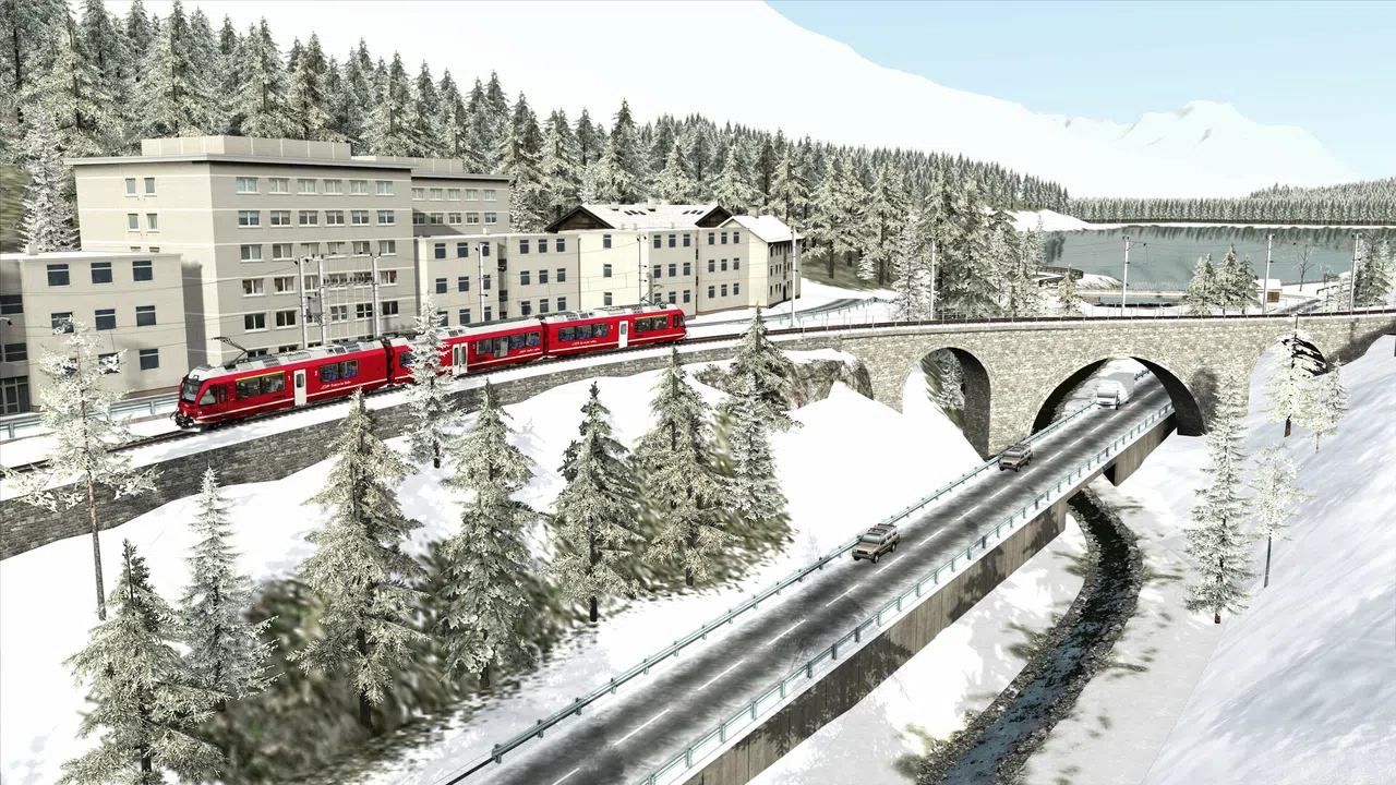 Train Simulator: Bernina Pass Scenario Pack 01 Screenshot 9