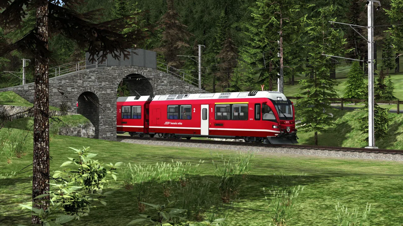 Train Simulator: Bernina Pass Scenario Pack 01 Screenshot 1