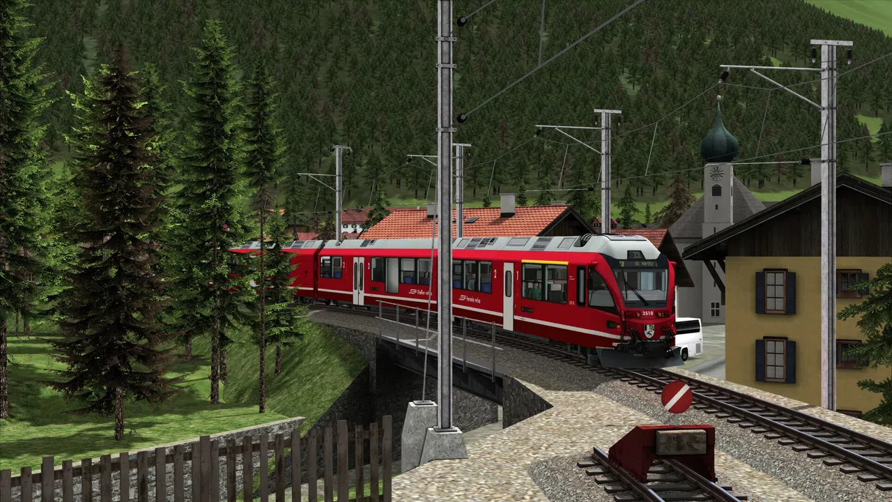 Train Simulator: Bernina Pass Scenario Pack 01 Screenshot 5