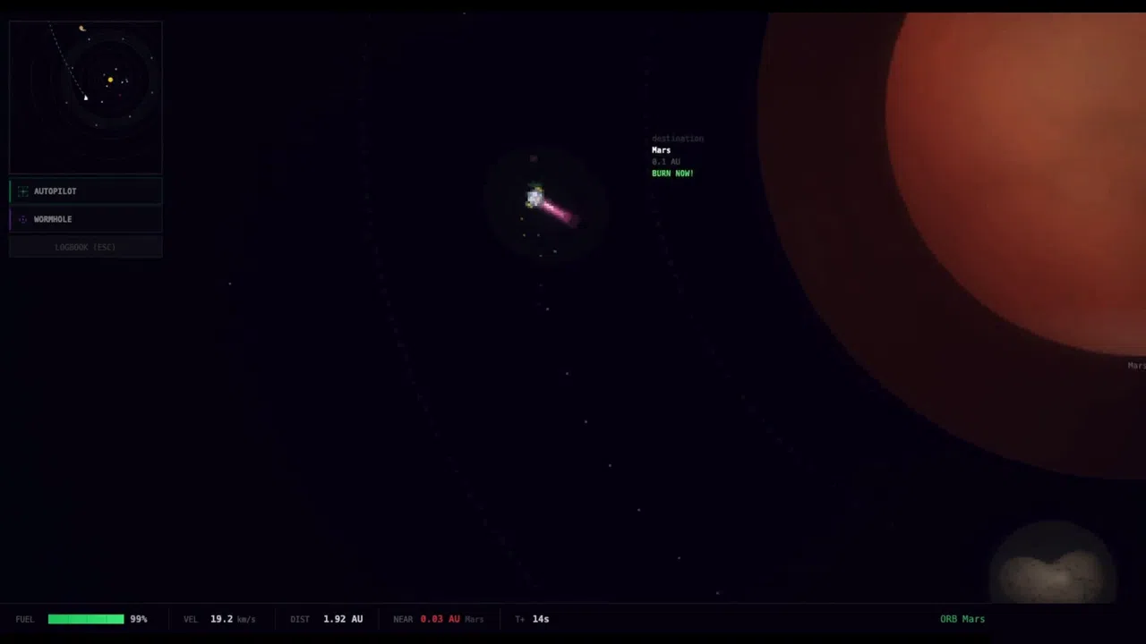 Slingshot: Escape the solar system Screenshot 3