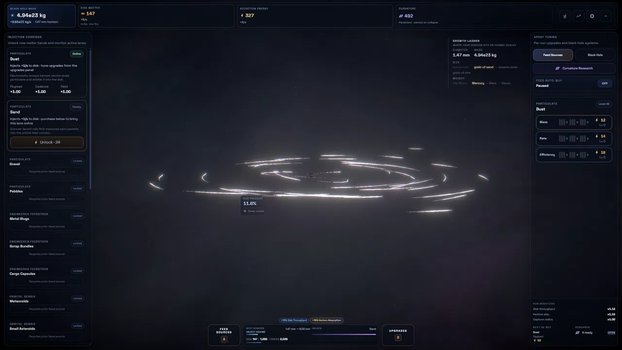 How To Grow a Black Hole Screenshot 7