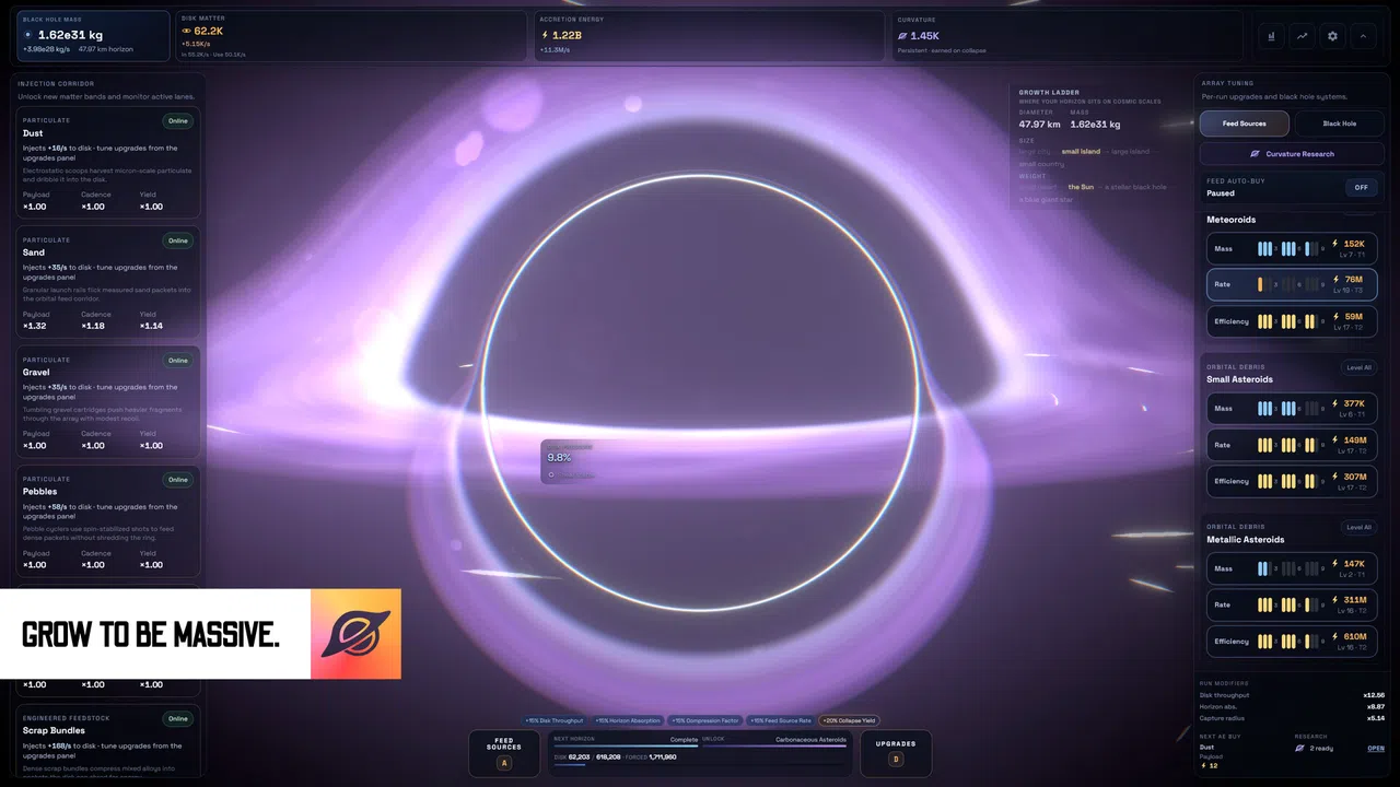 How To Grow a Black Hole Screenshot 2