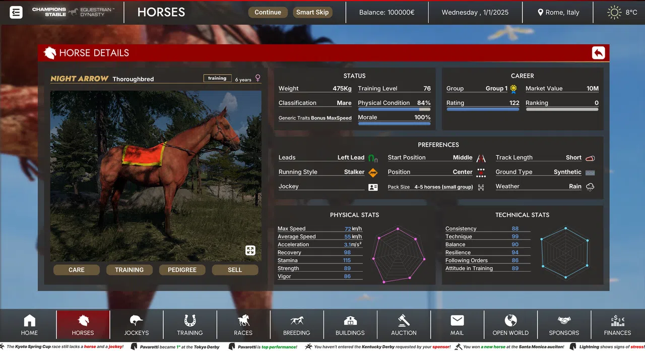 Champions Stable: Equestrian Dynasty Screenshot 2