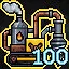 Steam Drill Level 100 icon