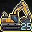 Excavation Rig Level 25 icon
