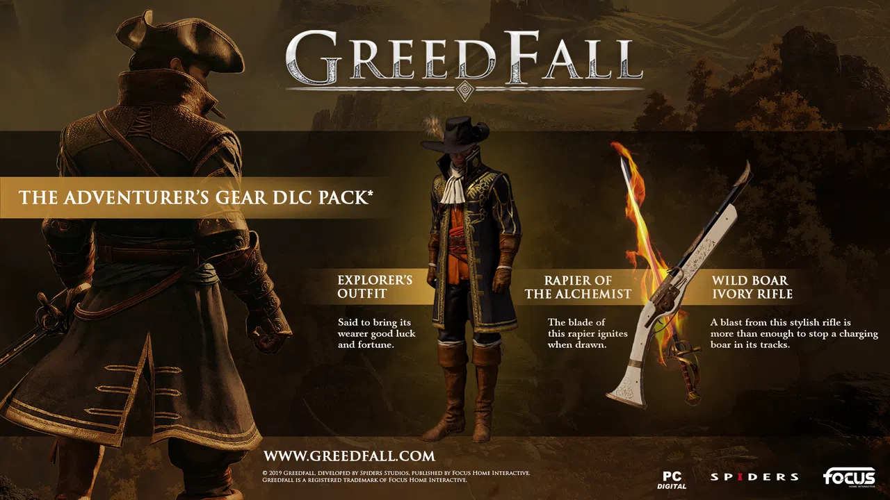 GreedFall - Adventurer’s Gear DLC Screenshot 0