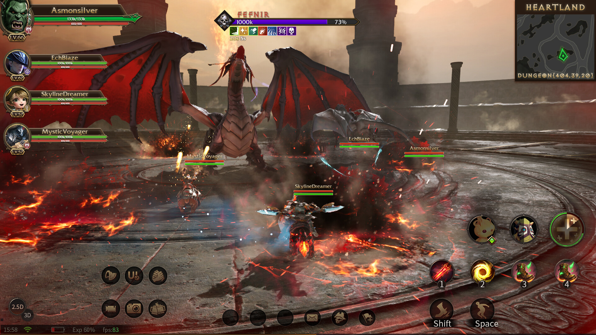The Dragon Odyssey Screenshot 1
