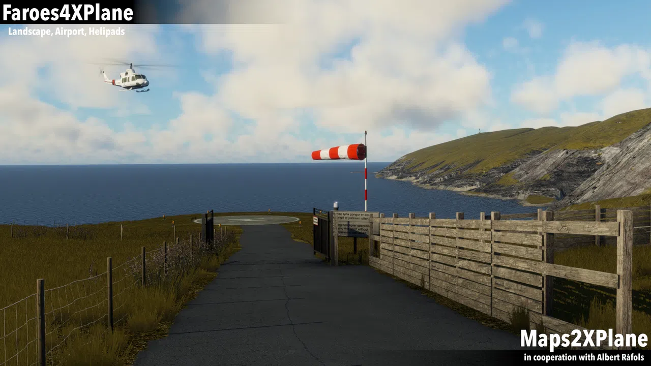 X-Plane 12 Add-on: Aerosoft - Faroe Islands XP Screenshot 10
