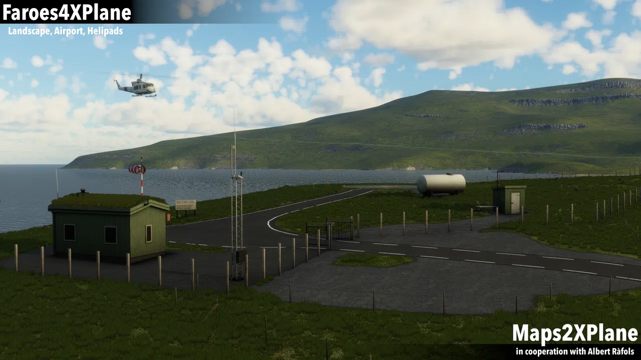 X-Plane 12 Add-on: Aerosoft - Faroe Islands XP Screenshot 0