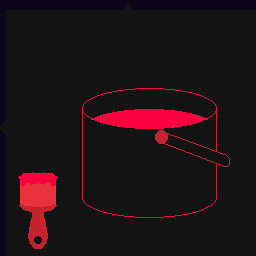 Lots of Red Paint icon