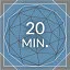 You have spent 20 minutes in the air icon
