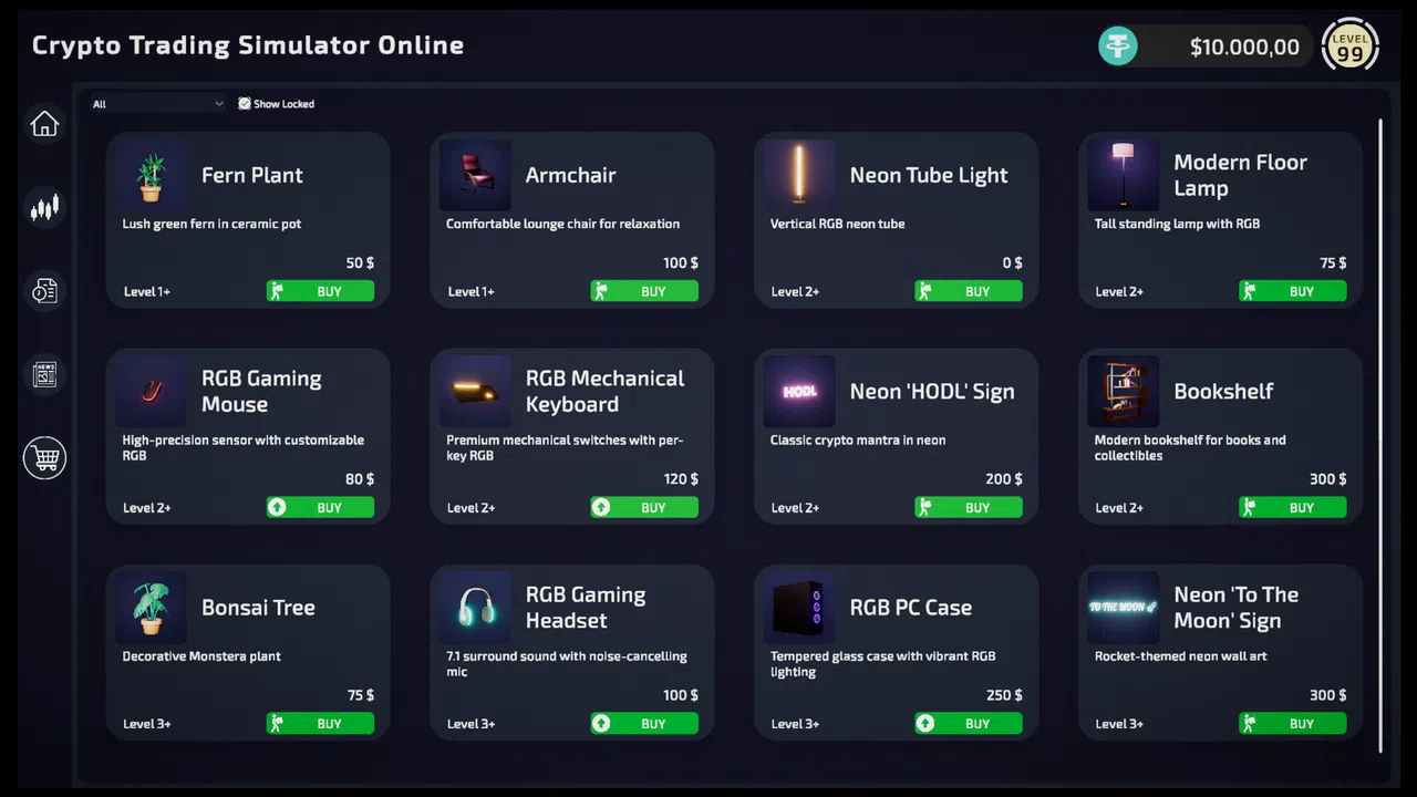 Crypto Trading Simulator Demo Screenshot 8