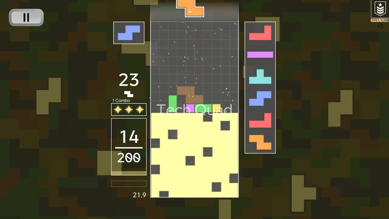 Techmino-Downstacking Screenshot 1