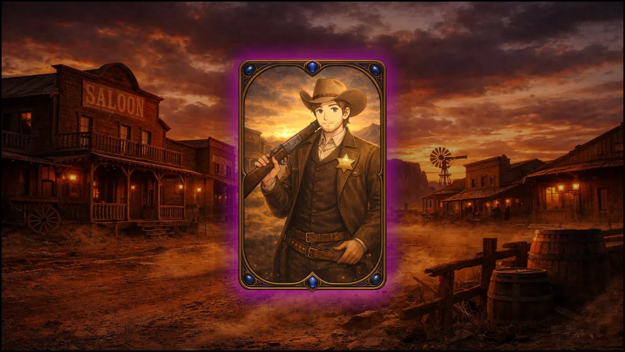 CardIdle: Rise of the Eight - Card Back Skins - Western Frontier Screenshot 3