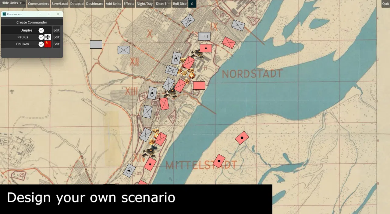 Kriegspiel Manager Screenshot 0