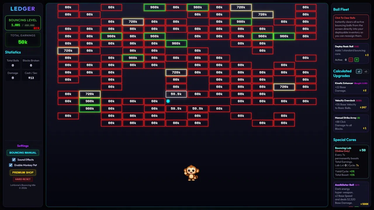 LaVonne's Bouncing Idle Screenshot 3