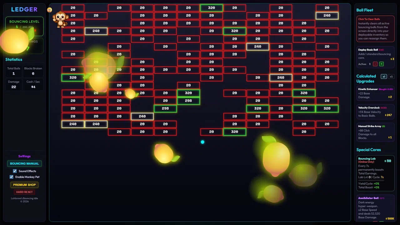 LaVonne's Bouncing Idle Screenshot 2