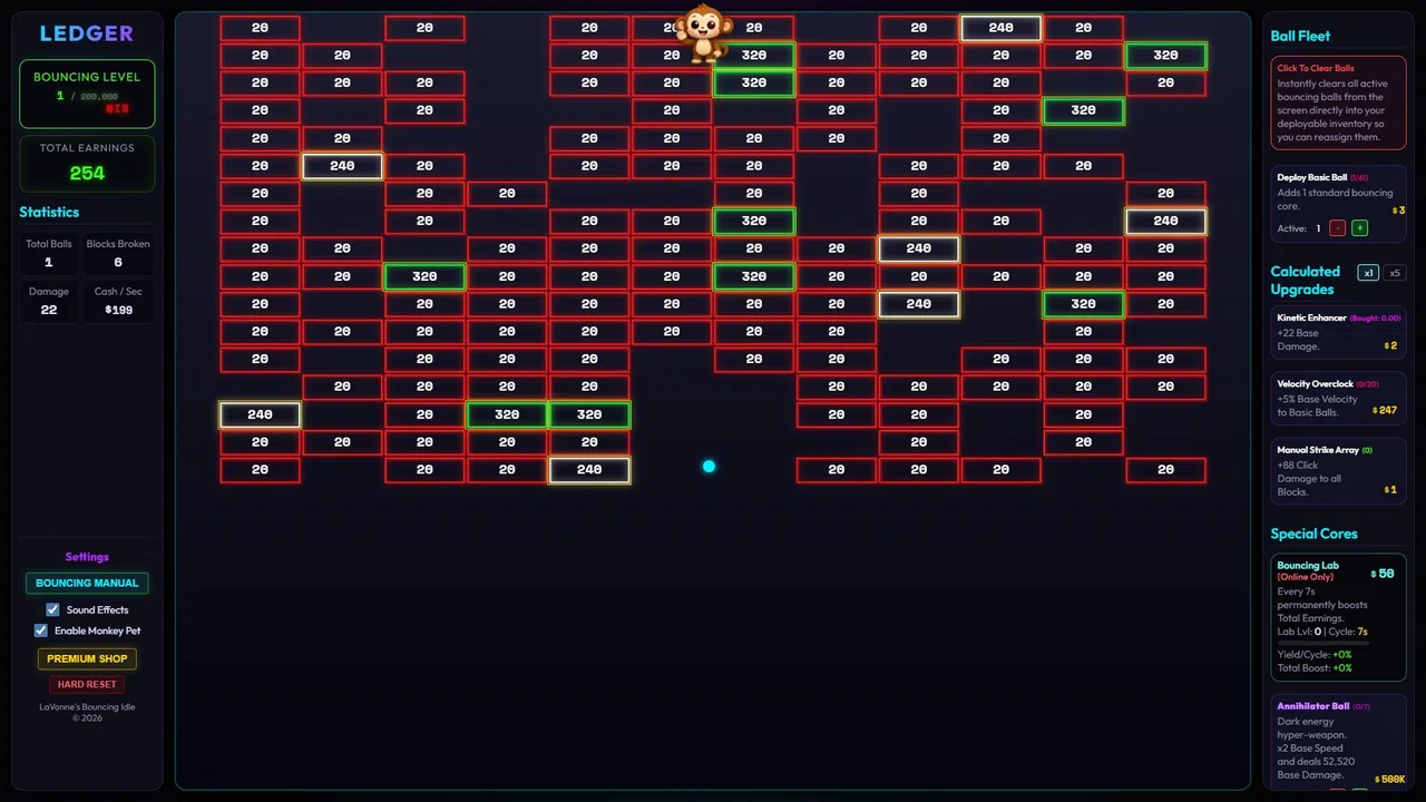 LaVonne's Bouncing Idle Screenshot 0