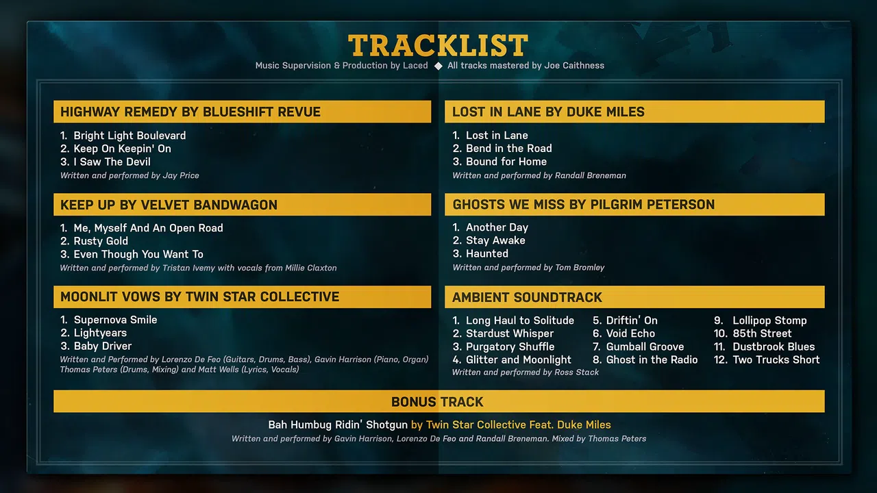 Star Trucker - Official Game Soundtrack Screenshot 1