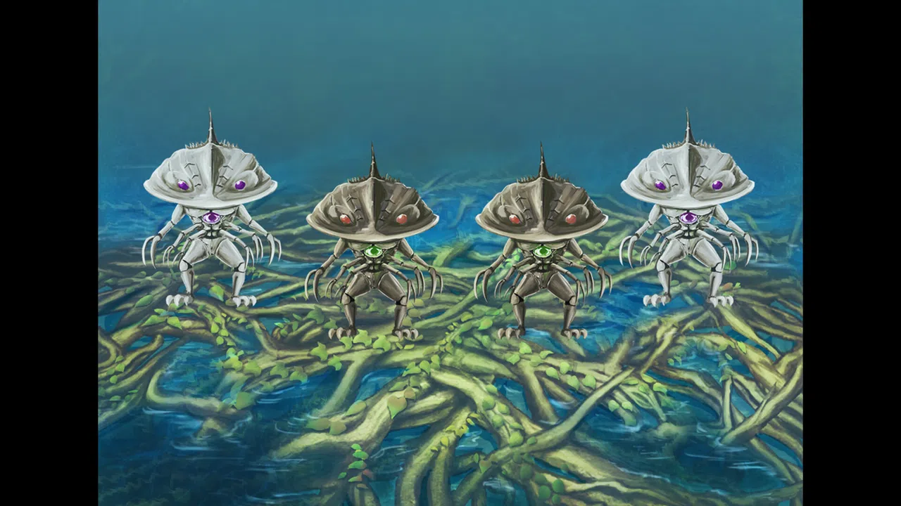 RPG Maker MZ - 2Way-type Enemy Pack Vol2 Ocean Screenshot 3